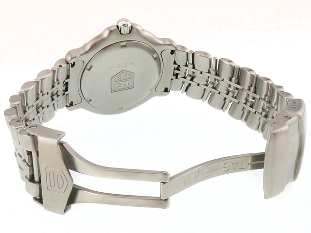 TAG HEUER　タグホイヤー　プロフェッショナル　6000　WH1213-K1　ステンレススチール　シルバー文字盤　クオーツ　ボーイズ時計　2148103879357【207】