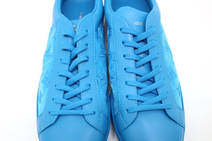 チョロ吉 ルイヴィトン　ルクセンブルグライン スニーカー ブルー LOUISVUITTON ルイヴィトン 靴 スニーカー ルクセンブルグライン 7
