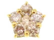 JEWELRY　ジュエリー　トップ　K18　ダイヤモンド0.50ct　約0.6g【207】2147200559049