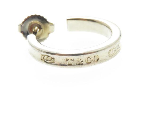 Tiffany & Co. ピアス　ナロー　1837 フープ　シルバー925 TIFFANY&Co. ティファニー ピアス TIFFANY＆Co. 1837 ナロー