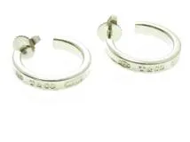 ティファニー　フープピアス1837　シルバー ティファニー 1837™ フープ ピアス（ミディアム）シルバー