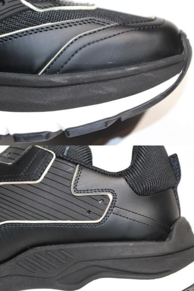 Berluti ベルルッティ Gravity logo-print leather and rubber
