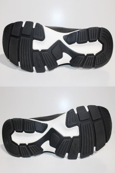 Berluti ベルルッティ Gravity logo-print leather and rubber