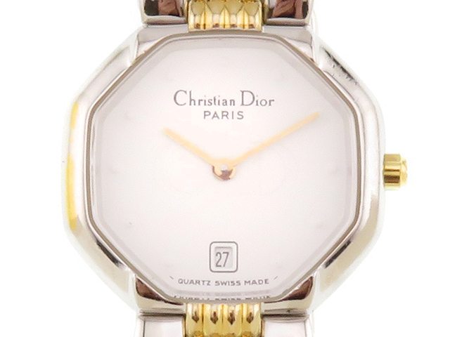 DIOR ディオール オクタゴン コンビ スウィングウォッチ 48.203 GP