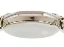 DIOR　ディオール　オクタゴン  コンビ   スウィングウォッチ　48.203　GP/ステンレススチール　ホワイト文字盤　クオーツ  レディース時計　2120000334504【207】