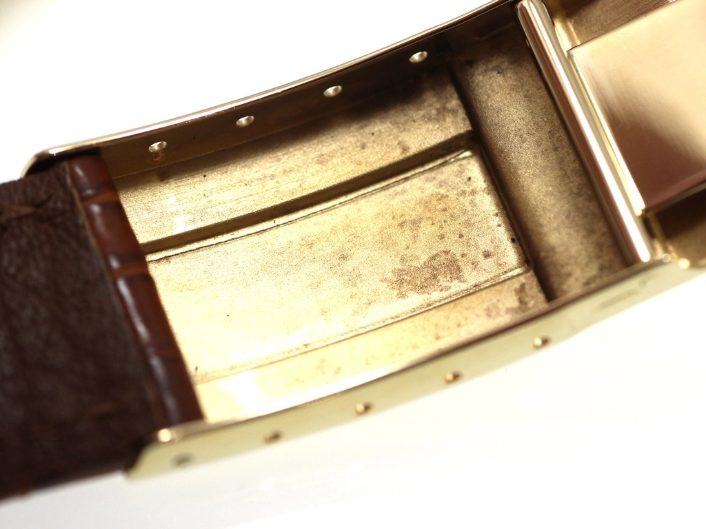 N番 ROLEX ロレックス 腕時計 コスモグラフ デイトナ 16518G 8Pダイヤモンドホワイト文字盤 逆6 K18イエローゴールド/クロコベルト 自動巻き【472】SJ