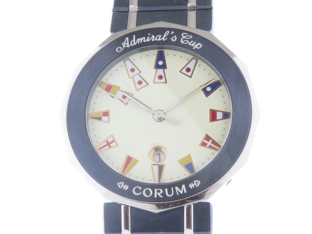 CORUM コルム アドミラルズカップ 99.810.30V50B ガンブルー/SS
