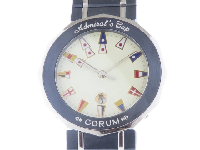 CORUM コルム アドミラルズカップ 99.810.30V50B ガンブルー/SS