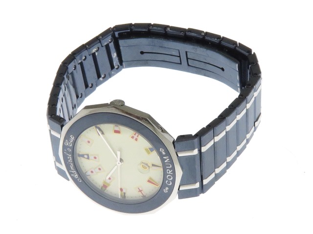 CORUM コルム アドミラルズカップ ガンブルー99.810.30 V50B 楽天市場】【ウォッチ】CORUM コルム アドミラルズカップ ガン