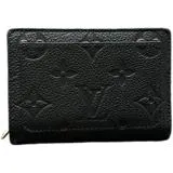 LOUIS VUITTON　ルイヴィトン　ポルトフォイユ・クレア モノグラム・アンプラント ノワール　ブラック　二つ折り　財布　2143100506732【208】