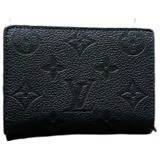 LOUIS VUITTON　ルイヴィトン　ポルトフォイユ・クレア モノグラム・アンプラント ノワール　ブラック　二つ折り　財布　2143100506732【208】