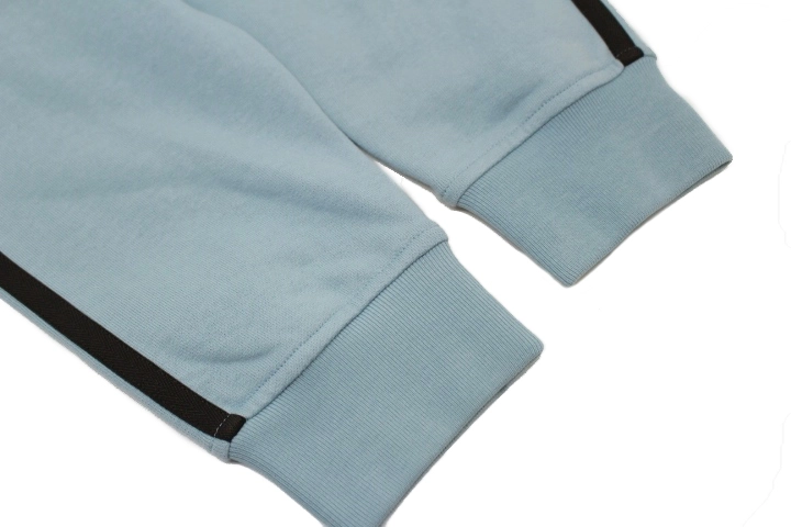 HERMES エルメス 衣類 テディジャケット メンズM ライトブルー コットン （2143000667953）【432】