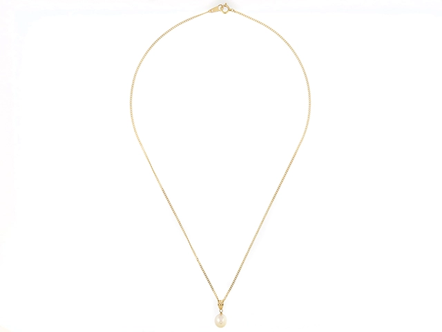 JEWELRY　ジュエリー　ネックレス　K18　パール7.9mm　約4.3g　　【432】　2120500282244