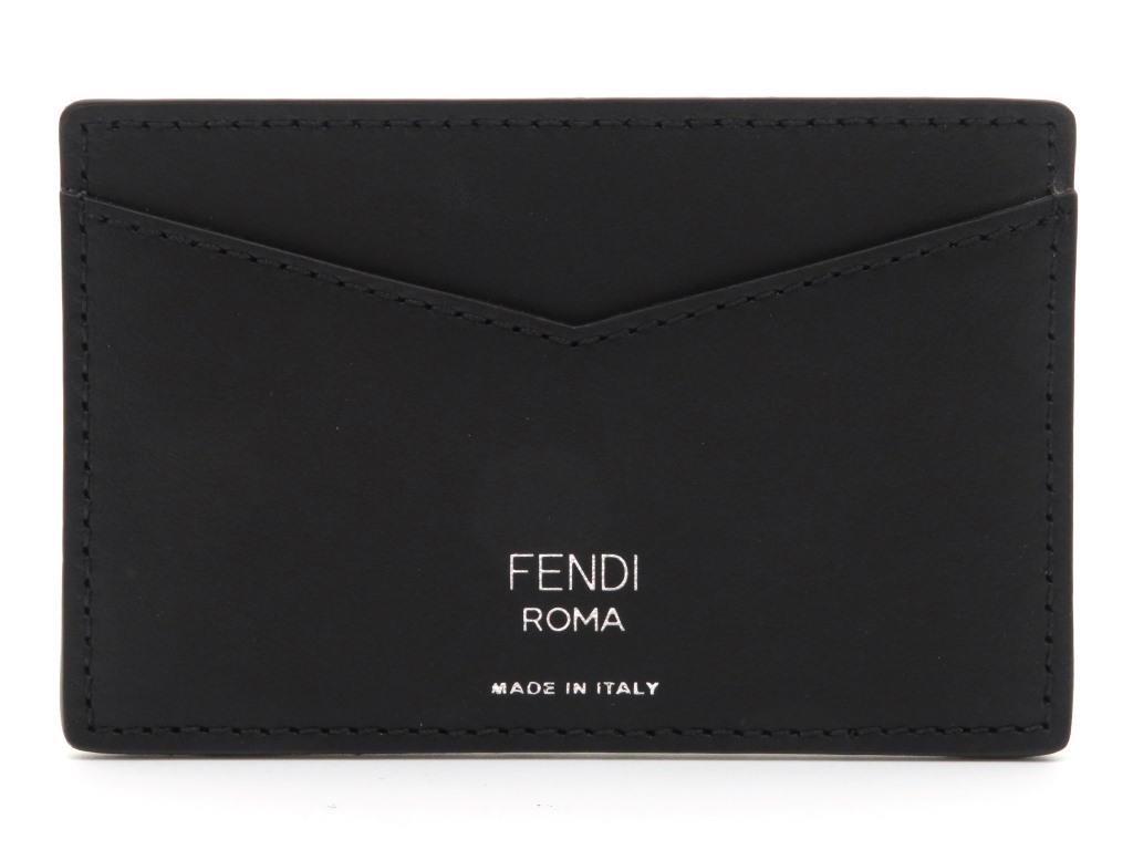 【未使用級】FENDI カードケース ズッカ L字ファスナー 付属品完備