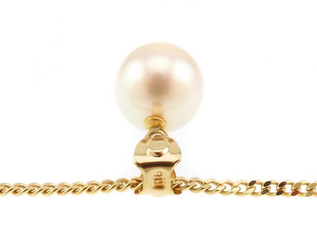 JEWELRY　ジュエリー　ネックレス　K18　パール7.9mm　約4.3g　　【432】　2120500282244