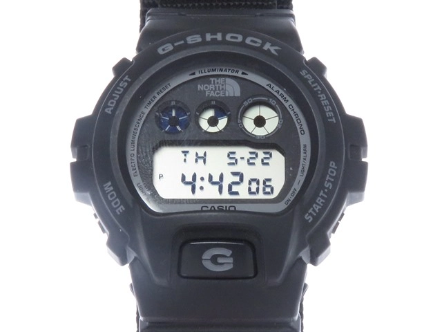 CASIO　カシオ NORTHFACE×SUPREME メンズ時計　DW-6900NS-1JR　クォーツ【430】2146000372353