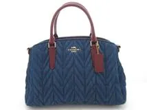 COACH コーチ ハンドバッグ ショルダーバッグ 2way デニム