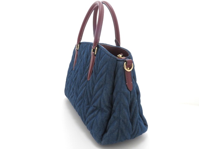 COACH コーチ ハンドバッグ ショルダーバッグ 2way デニム