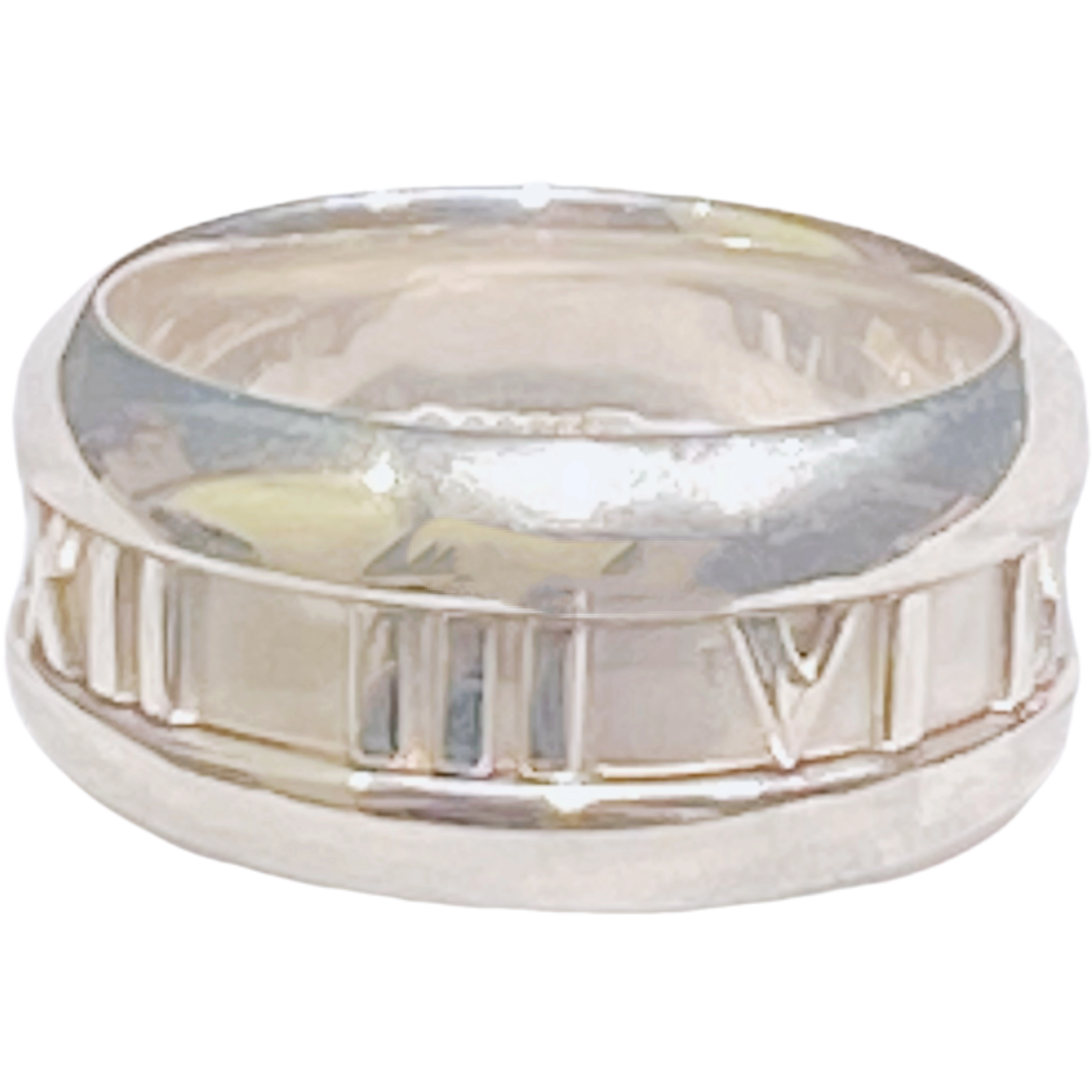 TIFFANY & CO. Tiffany Atlas 2003 Ring, Silver, Approx. 8.9g