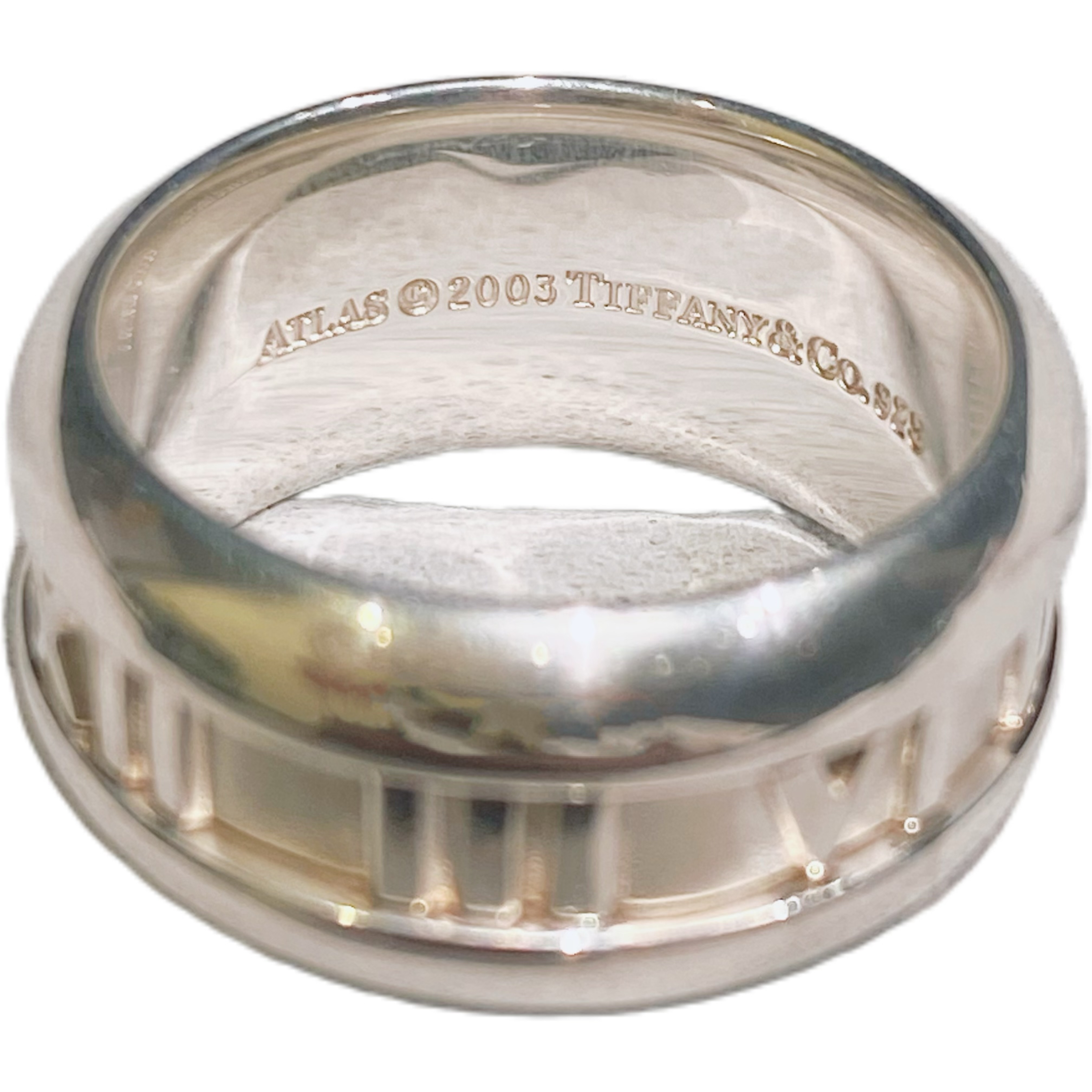 Tiffany　リング　アトラス   2003 TIFFANY&Co. ティファニー アトラス・2003年/ワイドリング・指輪