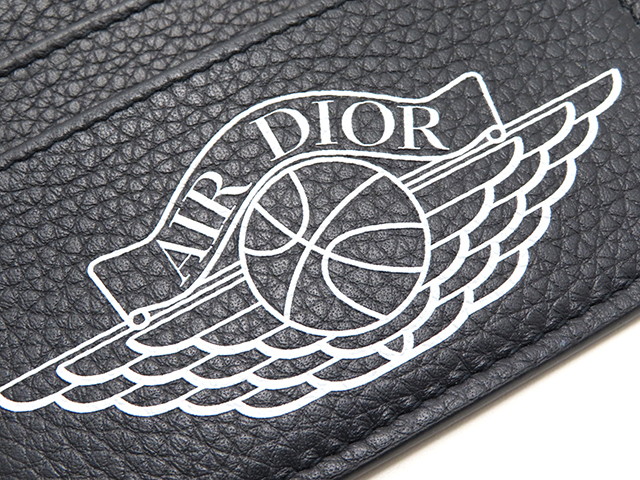 AIR DIOR Logo ジョーダン  カードケース　ネイビー