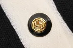 GUCCI　グッチ　衣類　ニットワンピース　レディースXS　ブラック　ウール/ポリエステル　2148103613777　【200】