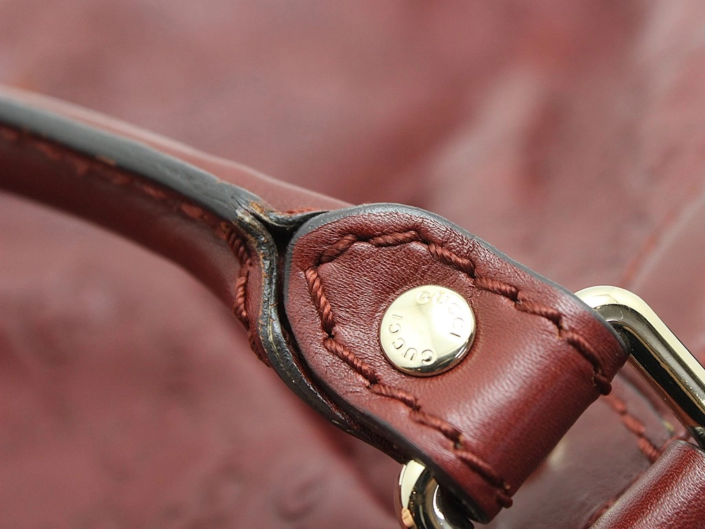 GUCCI グッチ ハンドバック/トートバック スーキー グッチシマ カーフ ボルドー  211944【472】YY