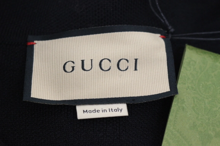 GUCCI グッチ 衣類 ニットワンピース レディースXS ブラック ウール/ポリエステル 2148103613777 【200】