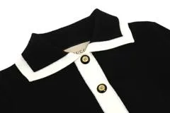 GUCCI　グッチ　衣類　ニットワンピース　レディースXS　ブラック　ウール/ポリエステル　2148103613777　【200】