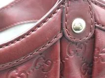 GUCCI グッチ ハンドバック/トートバック スーキー グッチシマ カーフ ボルドー  211944【472】YY