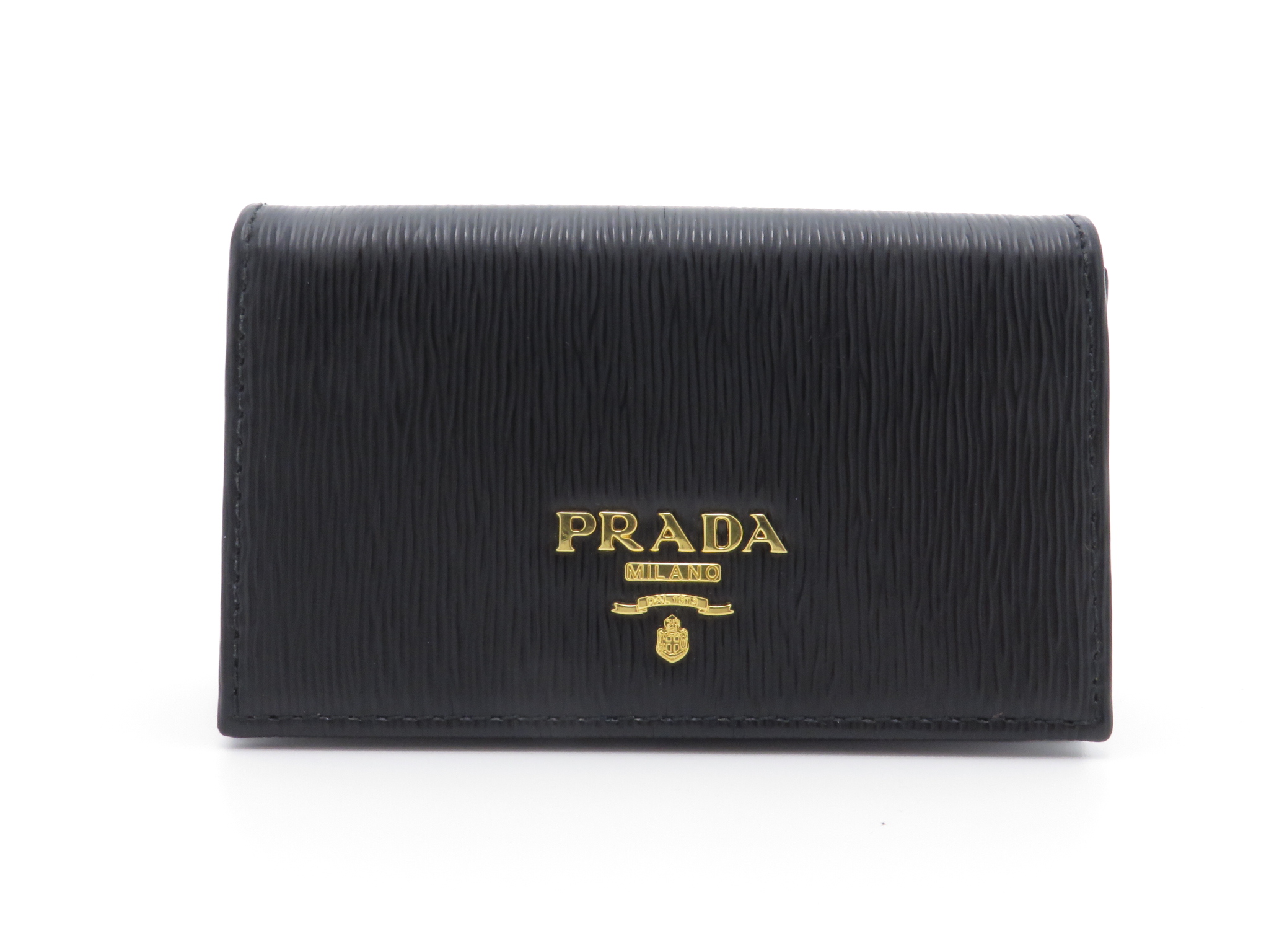 極美品】プラダ PRADA 1MC122 サフィアーノ レザー カードケース 名刺