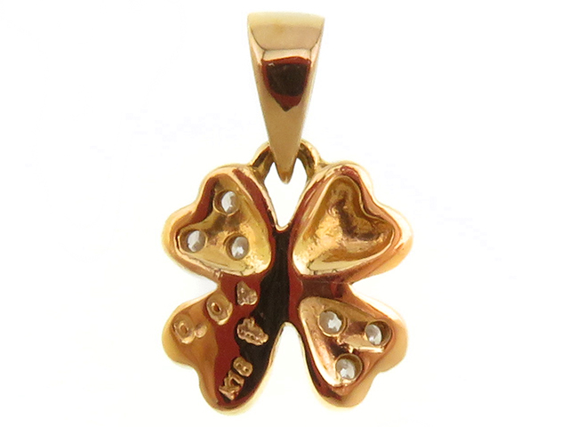 JEWELRY ジュエリー トップ K18 ダイヤモンド0.04ct 約0.7g【207