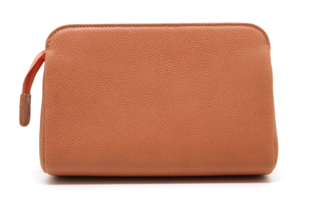 希少★シャネル オリラグファー マルチポーチ ココマーク ギャランティー有り CHANEL シャネル ココマークポーチ ピンクベージュ シルバー金具