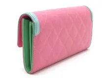CHANEL シャネル CCフィリグリー キャビアスキン ピンク 長財布 シャネル CCフィリグリー キャビアスキン 長財布 ピンク A84448