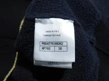 CHANEL　シャネル　カーディガン　レディース38　ネイビー　コットン　P60477K46062 MF782　2148103931871　【432】