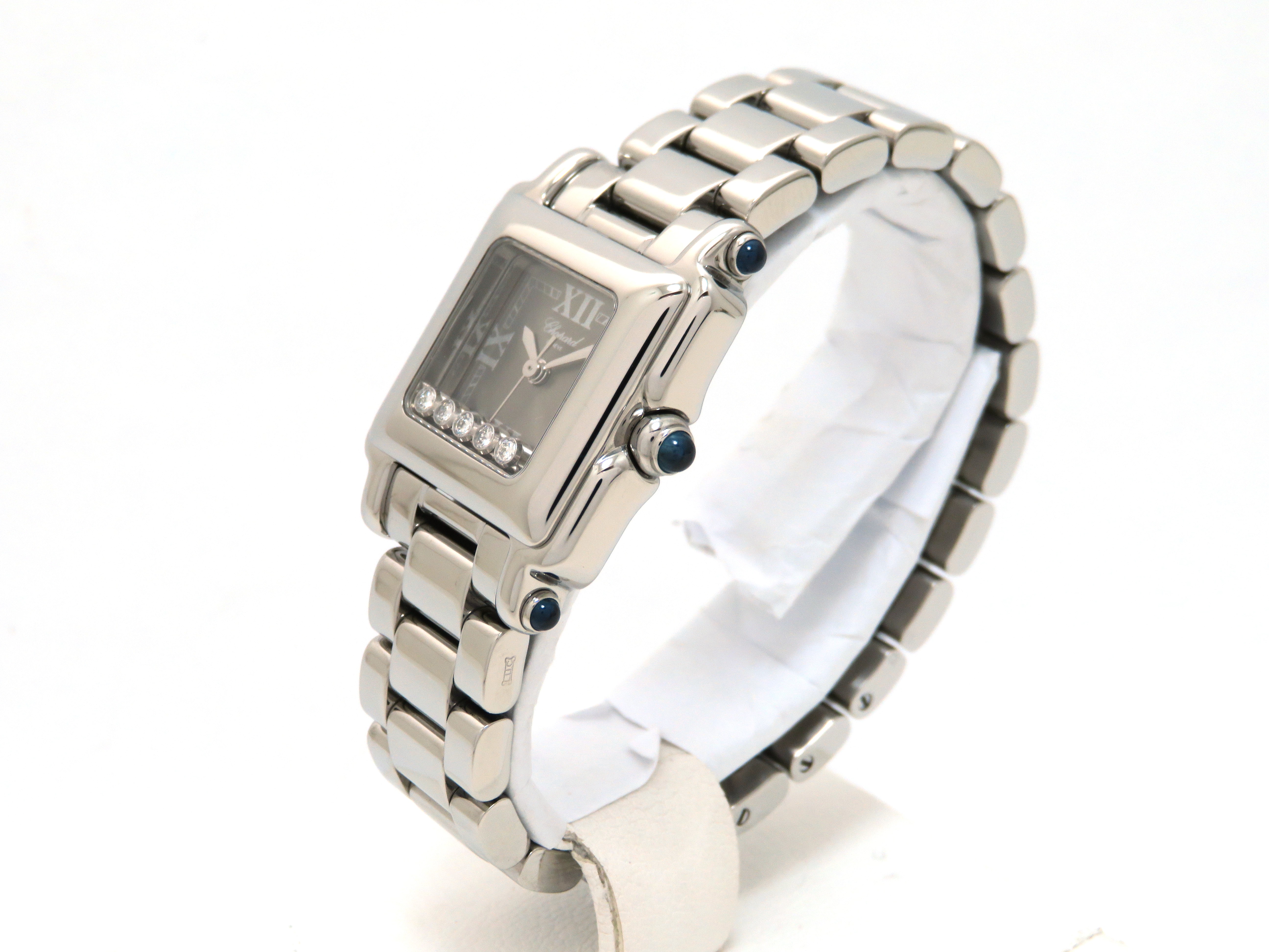 Chopard ショパール 時計 ハッピーダイヤモンド スクエア 27/8893-23