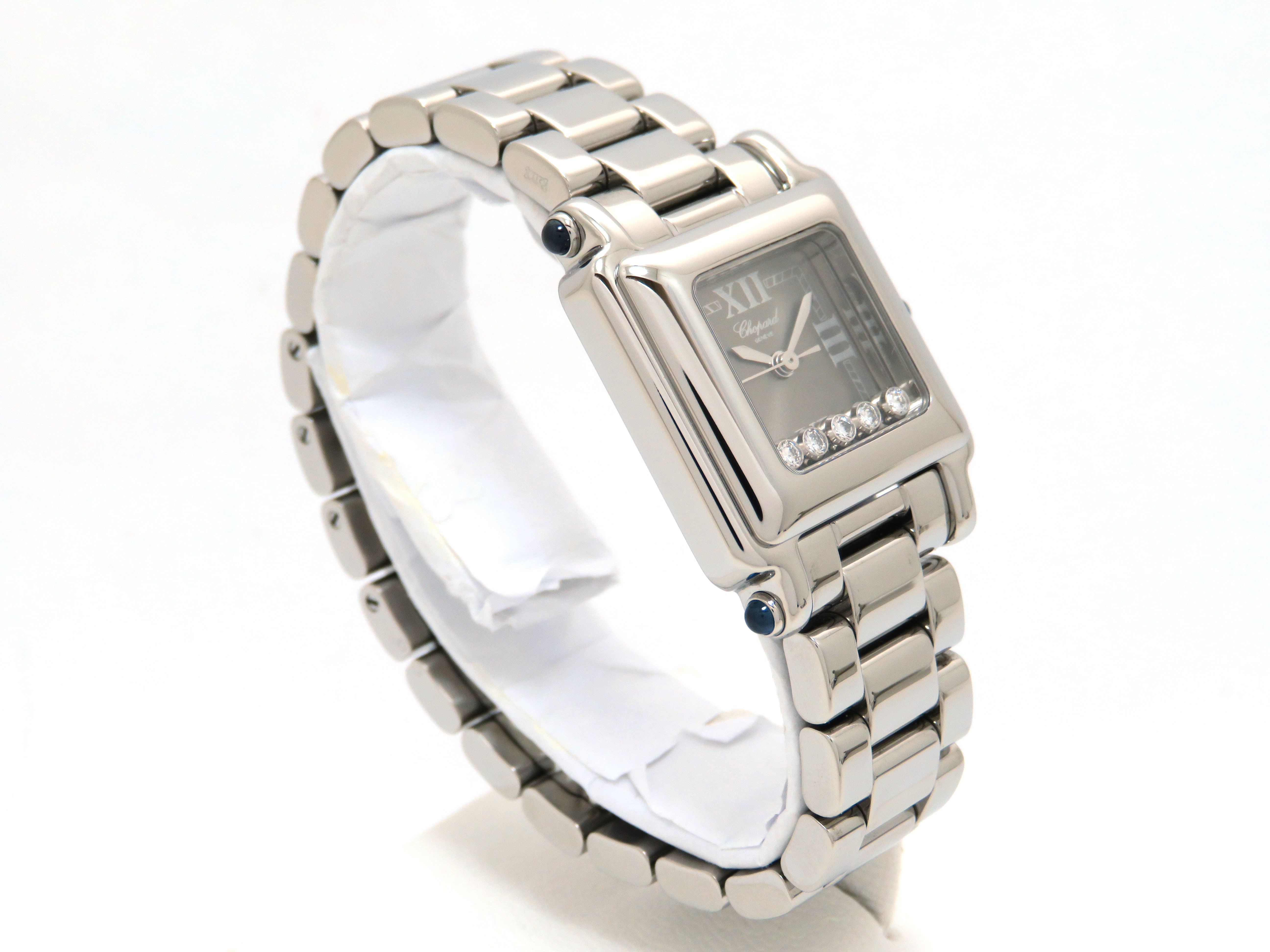 Chopard ショパール 時計 ハッピーダイヤモンド スクエア 27/8893-23