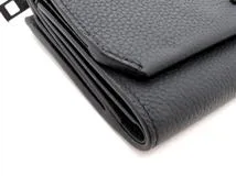 LOUIS VUITTON　ルイヴィトン　財布　ポルトフォイユ・パイロット　ＬＶアエログラム　ノワール　Ｍ81740　2141300429660　【437】