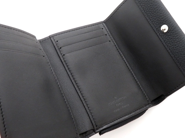 LOUIS VUITTON　ルイヴィトン　財布　ポルトフォイユ・パイロット　ＬＶアエログラム　ノワール　Ｍ81740　2141300429660　【437】