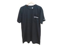 CHROME HEAETS　クロムハーツ　スクロールラベルTシャツ　メンズL　ブラック　コットン　2143200637084　【432】