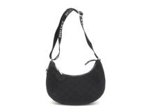 CELINE　セリーヌ　バッグ　トリオンフ　アヴァ　ウィズストラップ　ブラック　キャンバス／レザー【431】2148103972539