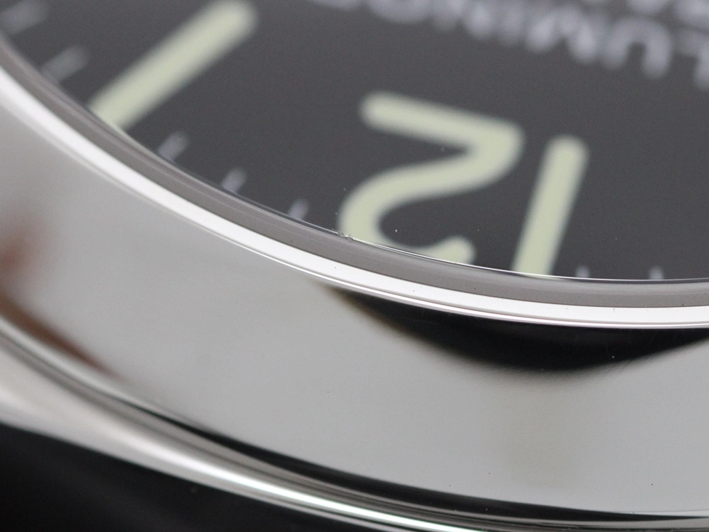 PANERAI パネライ 腕時計 ルミノール パワーリザーブ PAM00090 ブラック文字盤 ステンレス／ラバーベルト 自動巻 2007年並行品【472】SJ