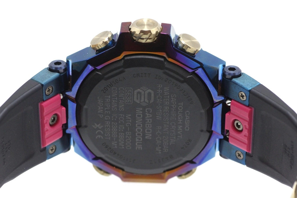 CASIO カシオ 腕時計 2024年正規品 G-SHOCK MTG-B2000PH-2AJR ブルーフェニックス 樹脂／ステンレススチール 電波ソーラー【472】SJ