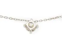 JEWELRY　ジュエリー　ネックレス　プラチナ　トップPT950/チェーンPT850　ダイヤモンド0.13　約1.７g【207】2141300461851