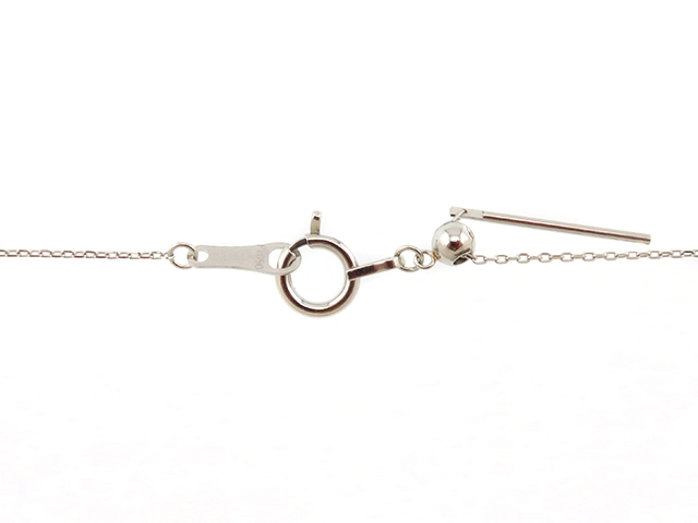 JEWELRY　ジュエリー　ネックレス　プラチナ　トップPT950/チェーンPT850　ダイヤモンド0.13　約1.７g【207】2141300461851