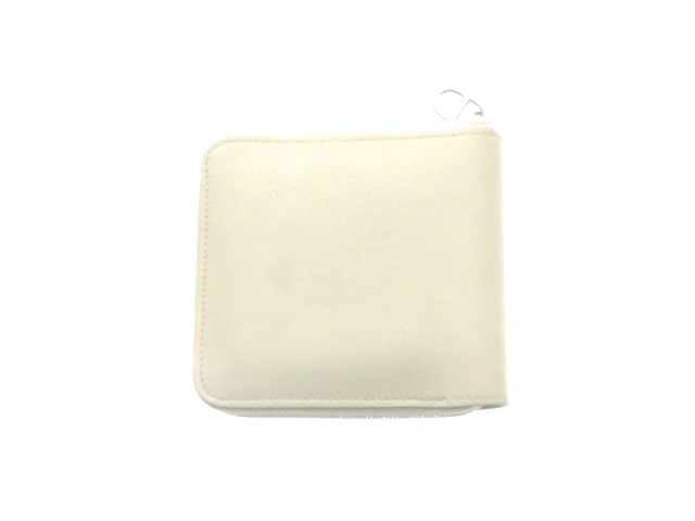 新品未使用HERMES ジップアンゴー　ノワール　シルバー金具 エルメス 二つ折り財布 ジップアンゴー2 シェーヌダンクル べトン