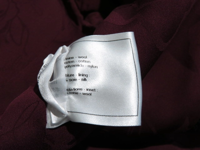 CHANEL　シャネル　ツイードジャケット　レディース34　レッド　ウール　P52655 W05727　2143200648448　【432】