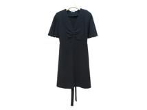 MIUMIU　ミュウミュウ　ワンピース　レディース36　ブラック　アセテート　2148103895456　【432】