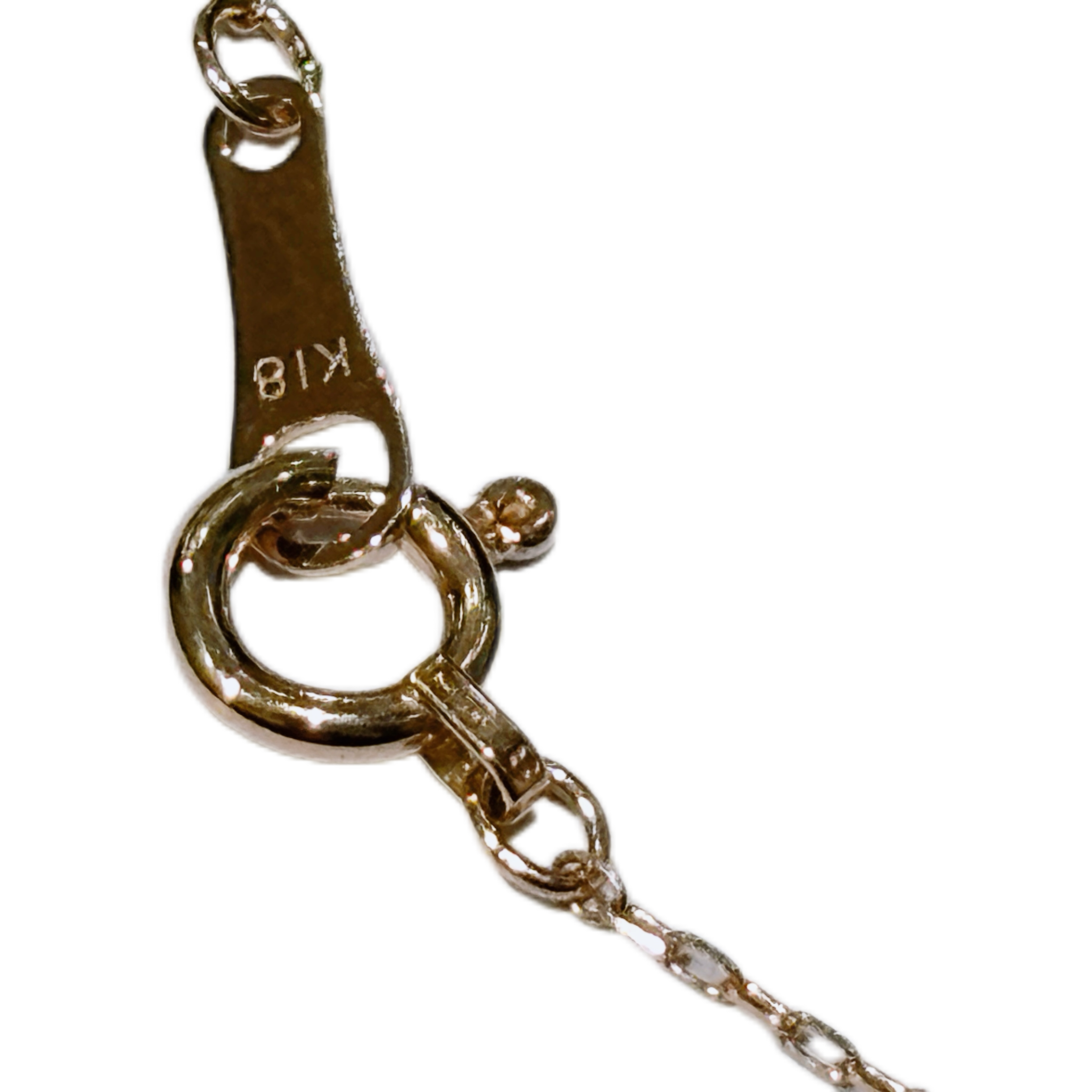JEWELRY ジュエリー ネックレス K18 ゴールド D 約1.7g