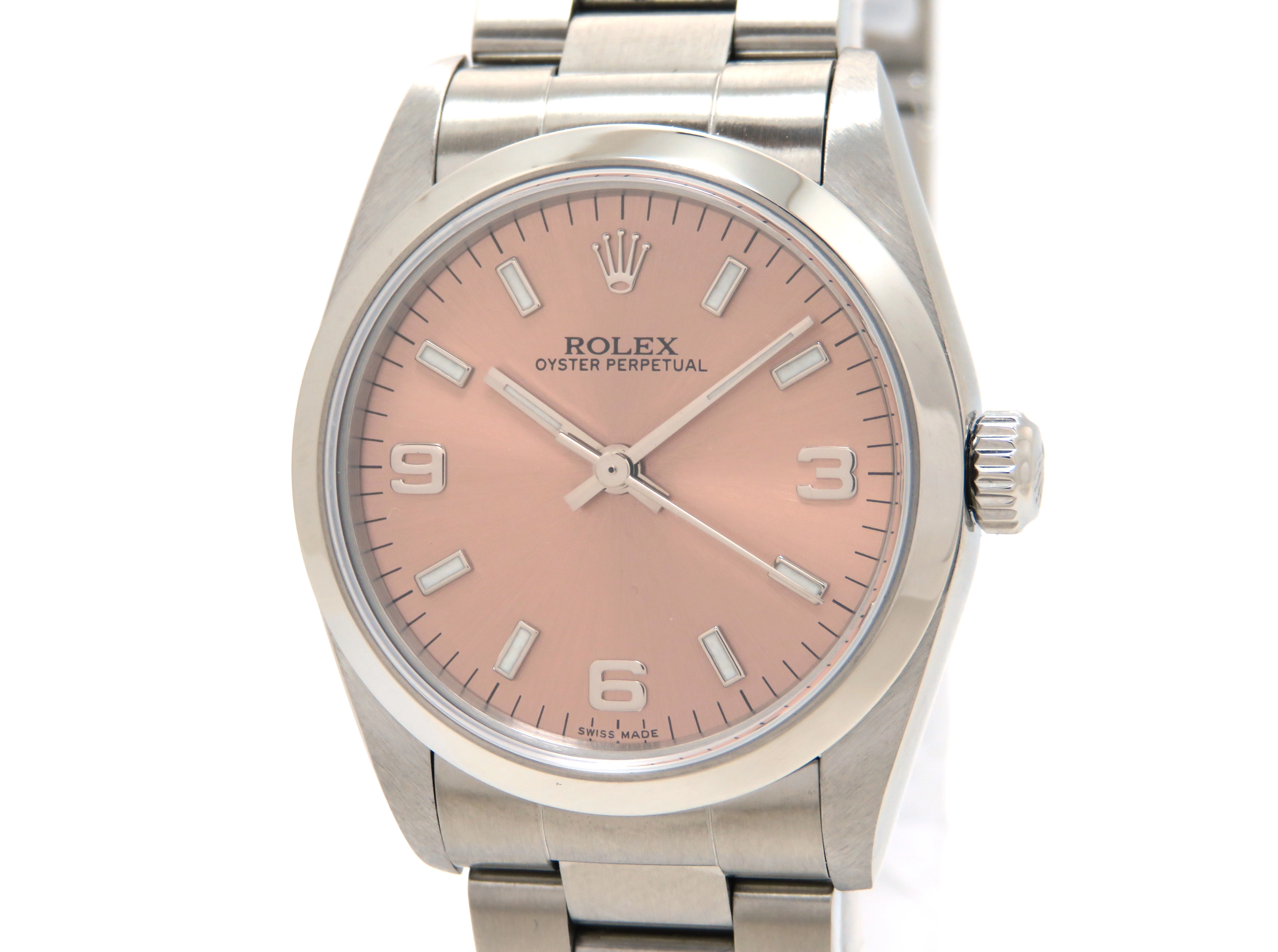 ROLEX 77080 オイスターパーペチュアル 腕時計 SS SS ボーイズ